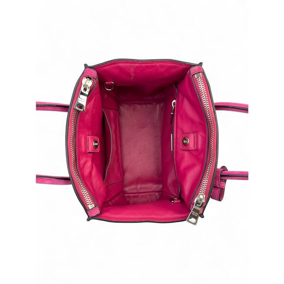 Prada Vintage Scamosciato Suede Twin Pocket Saffiano Tote Bag - Picture 15 of 16